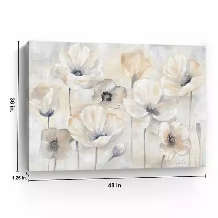 Kirklands Home Poppy Garden Landscape Giclee Canvas Art Print