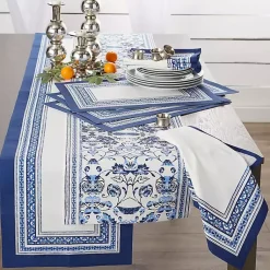 Kirklands Home Porto Stripe Table Runner, 72 in. Discount