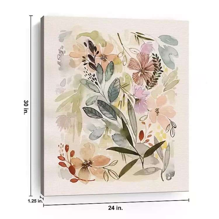 Kirklands Home Potpourri Watercolor I Canvas Art Print Best