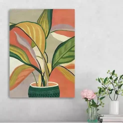 Kirklands Home Potted Bird of Paradise Giclee Canvas Art Print Hot