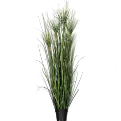 Trees & Topiaries>Kirklands Home Potted Green Grass, 36 in.