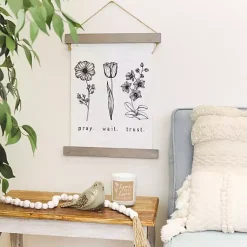 Kirklands Home Pray. Wait. Trust. Wall Plaque Hot