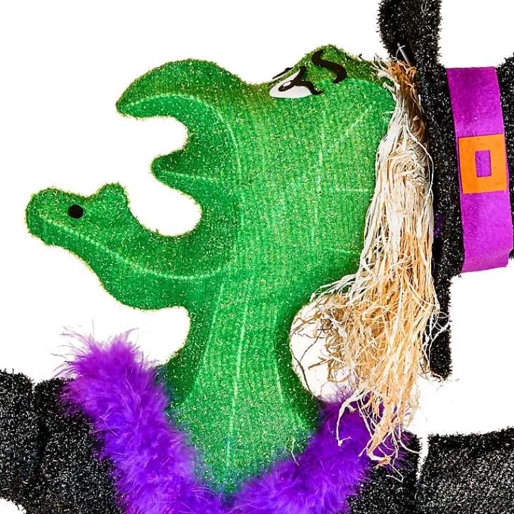 Halloween>Kirklands Home Pre-Lit Cackling Witch Outdoor Decoration