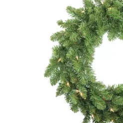 Christmas Wreaths>Kirklands Home Pre-lit Eastern Pine Wreath