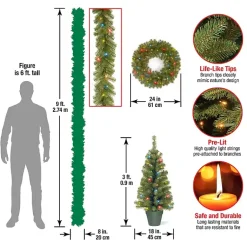 Christmas Arrangements & Garland><noscript><img width=