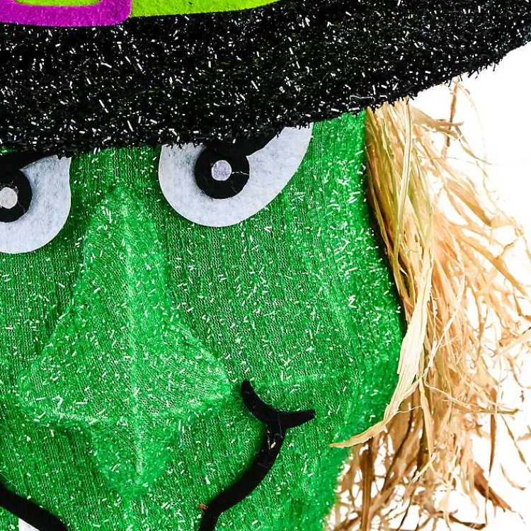 Halloween>Kirklands Home Pre-Lit Outdoor Witch Decoration