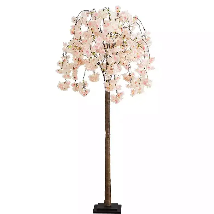 Trees & Topiaries>Kirklands Home Pre-Lit Warm LED Cherry Blossom Tree, 5 ft.