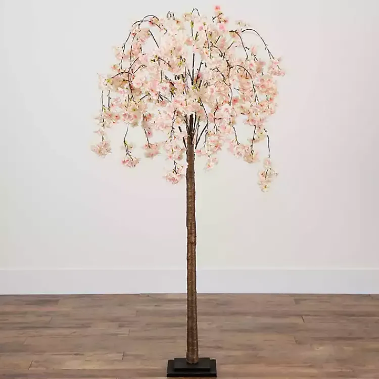 Trees & Topiaries>Kirklands Home Pre-Lit Warm LED Cherry Blossom Tree, 5 ft.