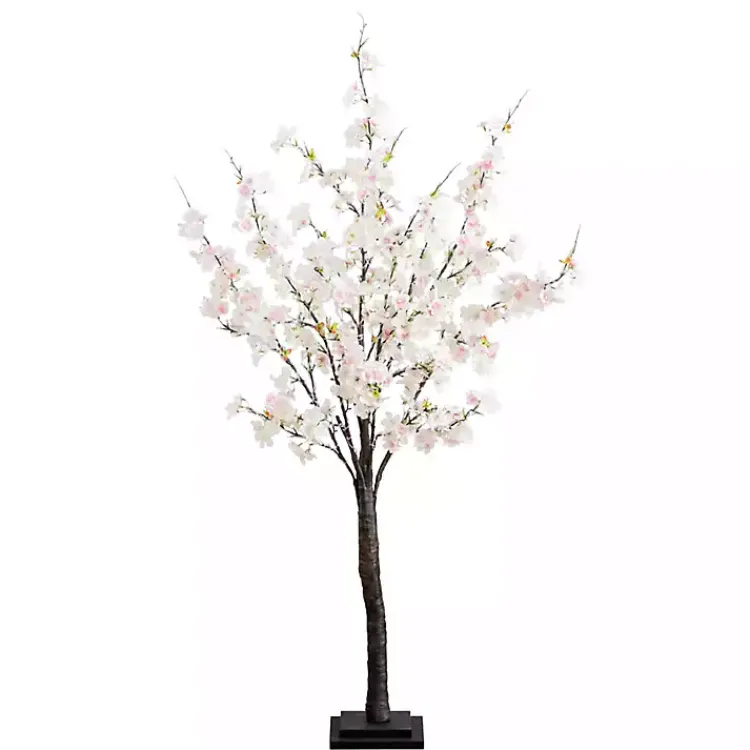 Trees & Topiaries>Kirklands Home Pre-Lit Warm LED Cherry Blossom Tree, 4 ft.