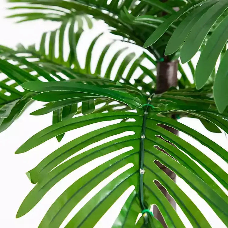 Trees & Topiaries>Kirklands Home Pre-Lit Warm LED Palm Tree, 6 ft.