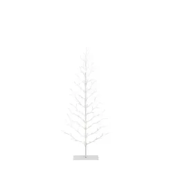 Christmas Trees>Kirklands Home Pre-Lit White Christmas Twig Tree, 60 in.
