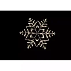 Christmas Decorations>Kirklands Home Pre-Lit Snowflake I Decoration White