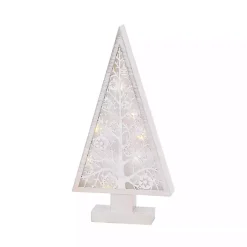 Christmas Decorations>Kirklands Home Pre-Lit Wood A-Frame Tree White