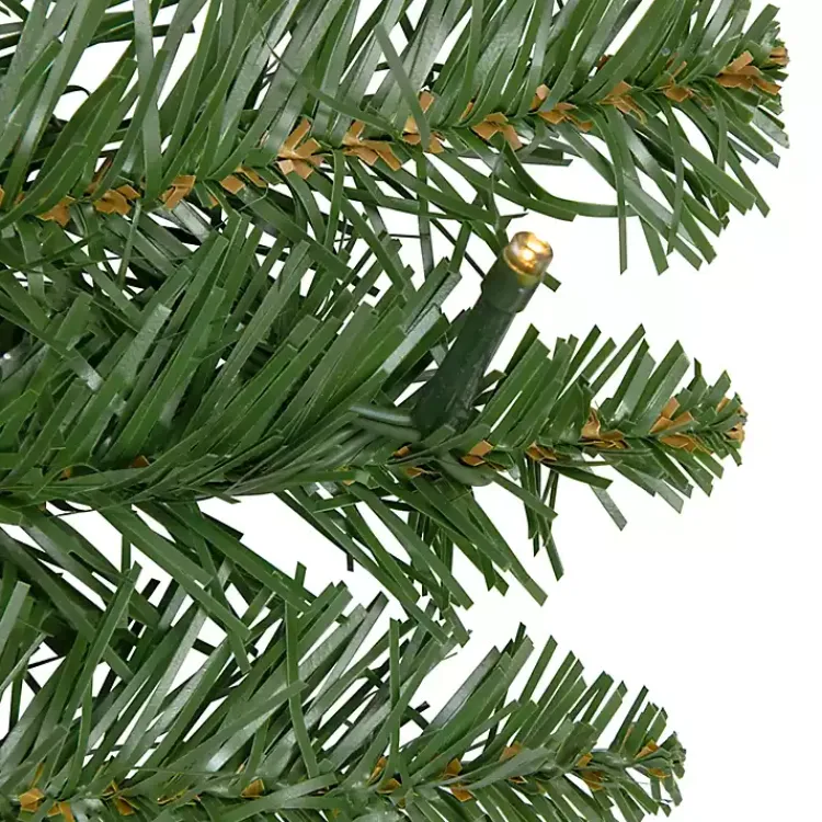 Christmas Wreaths>Kirklands Home Pre-Lit Whitmire Pine Christmas Wreath Green