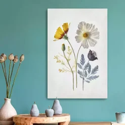 Kirklands Home Pressed Flower Memories II Canvas Art Print