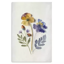 Kirklands Home Pressed Flower Memories III Canvas Art Print Best
