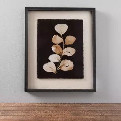 Kirklands Home Pressed Leaves II Framed Art Print New