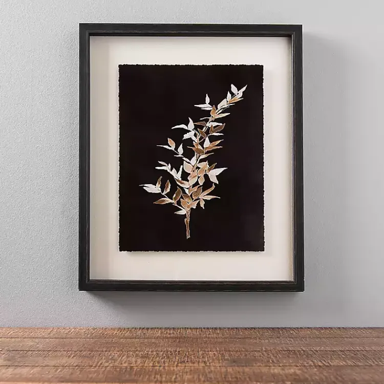 Kirklands Home Pressed Leaves III Framed Art Print Hot