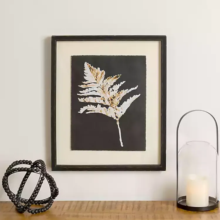 Kirklands Home Pressed Leaves IV Framed Art Print Outlet