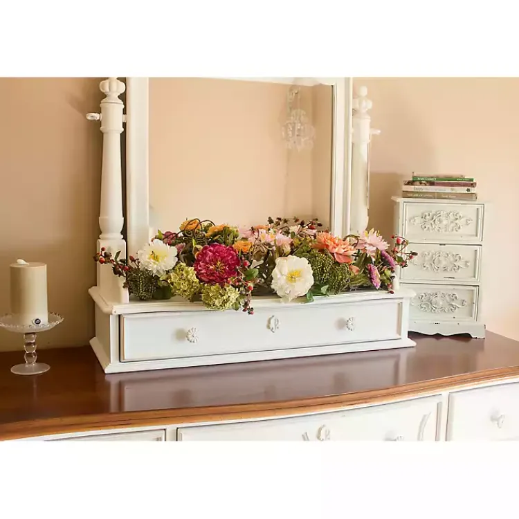 Arrangements & Greenery>Kirklands Home Pretty Peony Garden Mix Arrangement