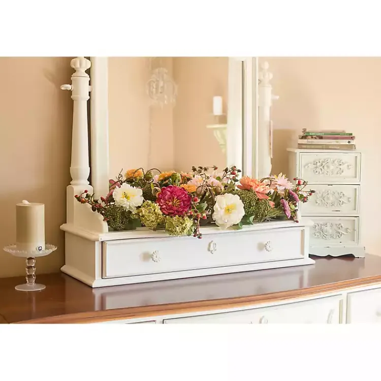 Arrangements & Greenery>Kirklands Home Pretty Peony Garden Mix Arrangement