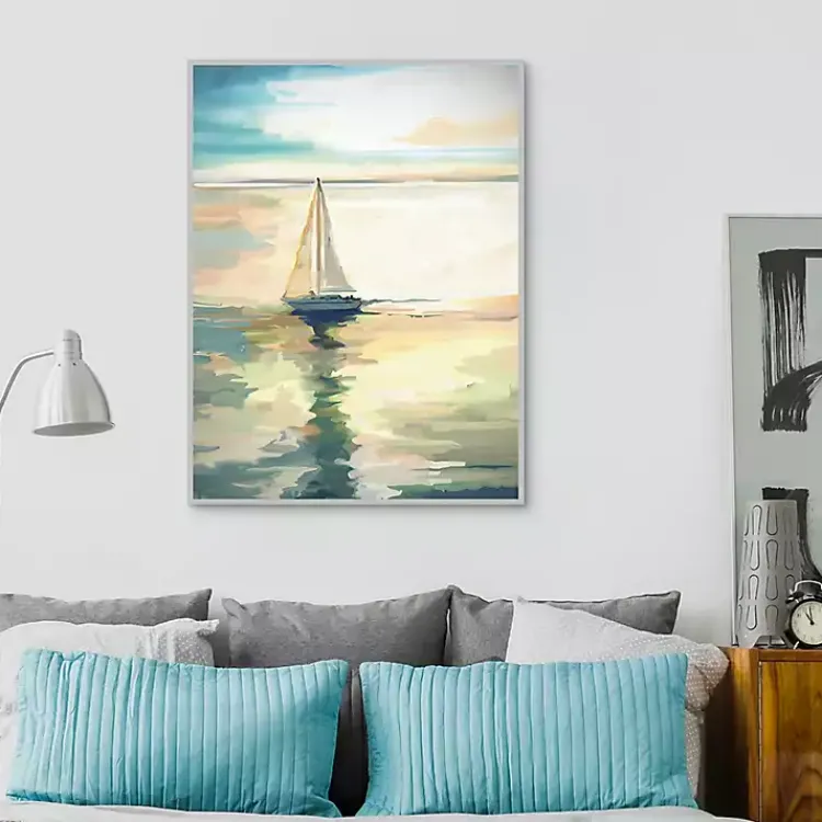 Kirklands Home Private Sail Framed Canvas Art Print