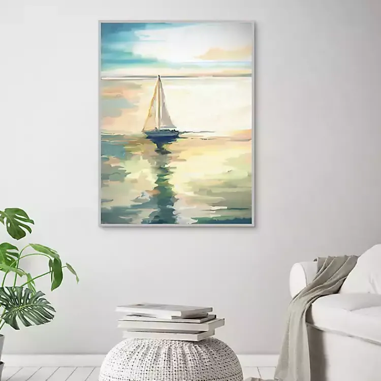 Kirklands Home Private Sail Framed Canvas Art Print