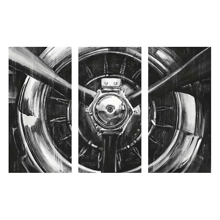 Kirklands Home Propeller Giclee Canvas Art Prints, Set of 3