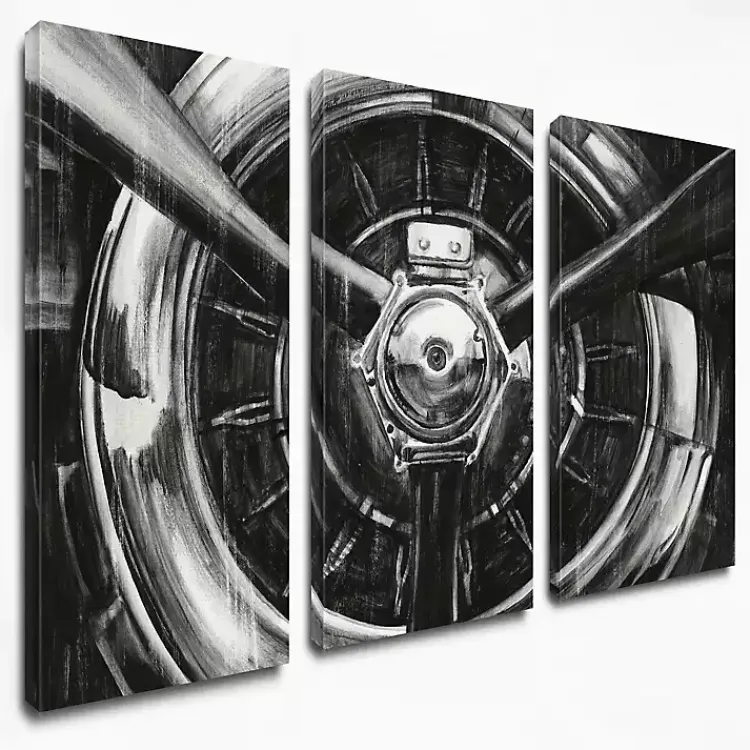 Kirklands Home Propeller Giclee Canvas Art Prints, Set of 3