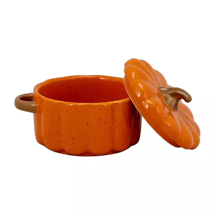 Fall>Kirklands Home Pumpkin Mini Tureens, Set of 4 Orange