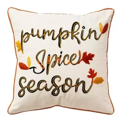 Fall>Kirklands Home Pumpkin Spice Season Harvest Throw Pillow