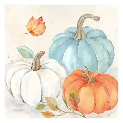 Fall>Kirklands Home Pumpkin Trio Canvas Art Print