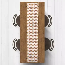 Fall>Kirklands Home Pumpkins and Leaves Table Runner, 72 in.