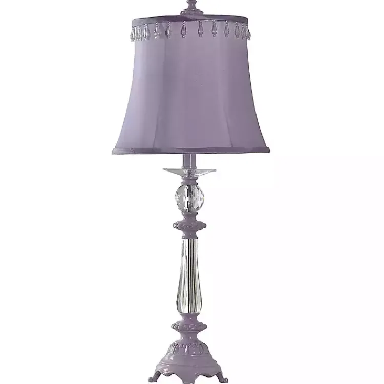 Kirklands Home Dreams Table Lamp Purple Sale