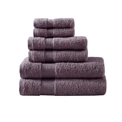 Kirklands Home Egyptian Cotton 6-pc. Towel Set Purple Hot