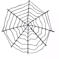 Halloween>Kirklands Home Purple LED Spider Web Decoration