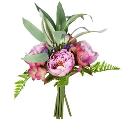 Stems & Bouquets>Kirklands Home Peony Bouquet, Set of 2 Purple