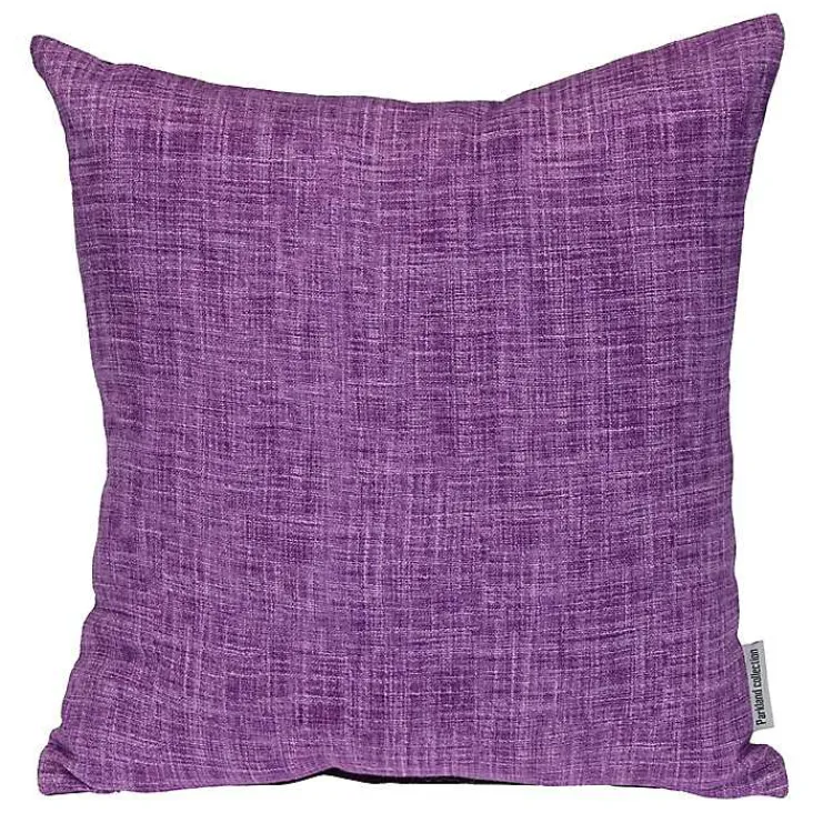Pillows>Kirklands Home Textured Velvet Pillow Purple
