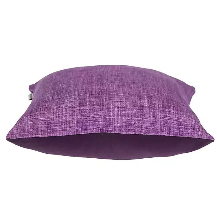 Pillows>Kirklands Home Textured Velvet Pillow Purple
