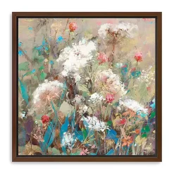 Kirklands Home Queen Ann's Garden Framed Canvas Art Print Sale