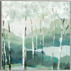 Kirklands Home Quiet Birch Forest II Framed Canvas Art Print Sale