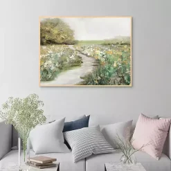 Kirklands Home Quiet Meadow Framed Canvas Art Print Sale