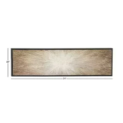 Kirklands Home Radial Sunburst Framed Canvas Art Print Hot