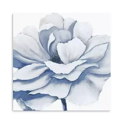 Kirklands Home Radiant Blue Bloom Canvas Art Print Online