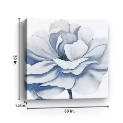 Kirklands Home Radiant Blue Bloom Canvas Art Print Online