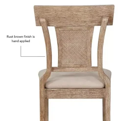 Kirklands Home Ray with Gray Wash Finish Counter Stool Brown Best