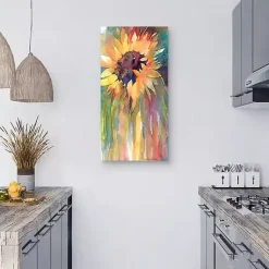 Kirklands Home Rays of Sun Canvas Art Print Multi Clearance