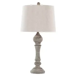 Kirklands Home Reclaimed Wilton Table Lamps, Set of 2 Gray Hot