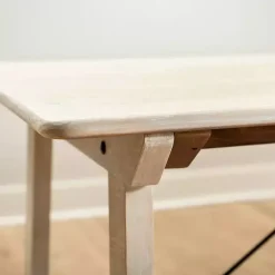 Kirklands Home Reclaimed Wood Valetta Dining Table Tan Discount