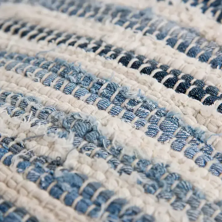 Pillows>Kirklands Home Recycled Denim Stitched Lumbar Pillow